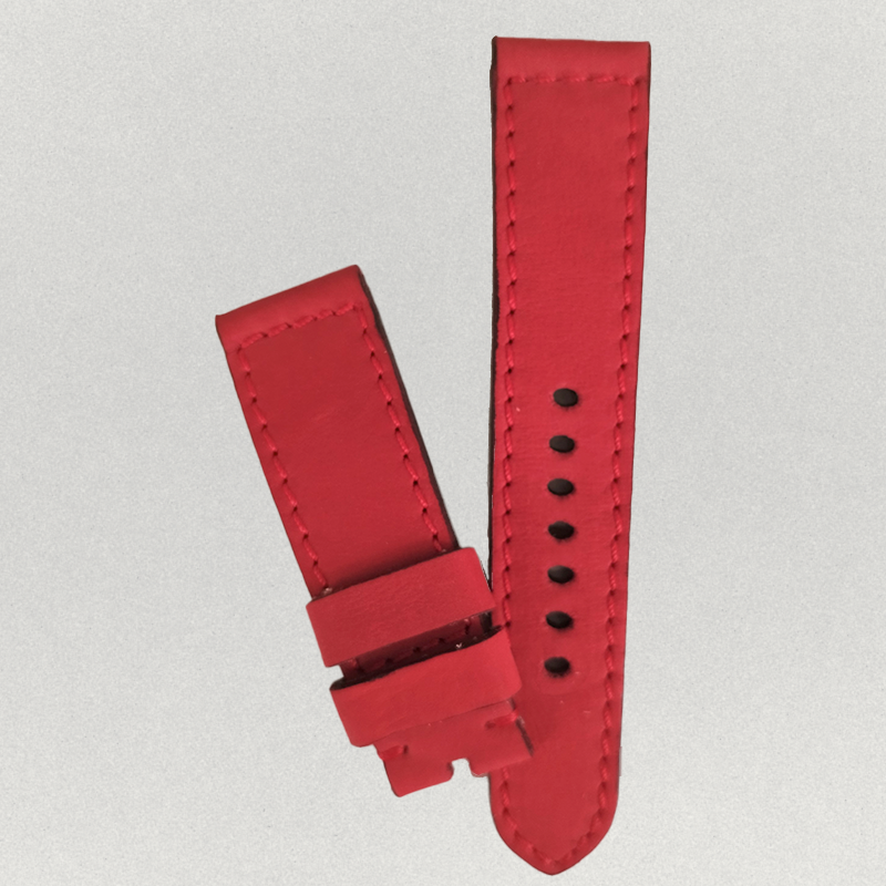 Correa de reloj de cuero nobuk