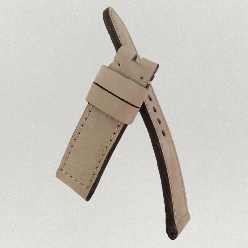 Correa de reloj de cuero nobuk