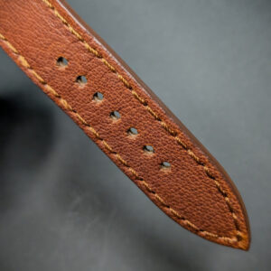 detalle correa clásica 1968 marrón marjofra straps