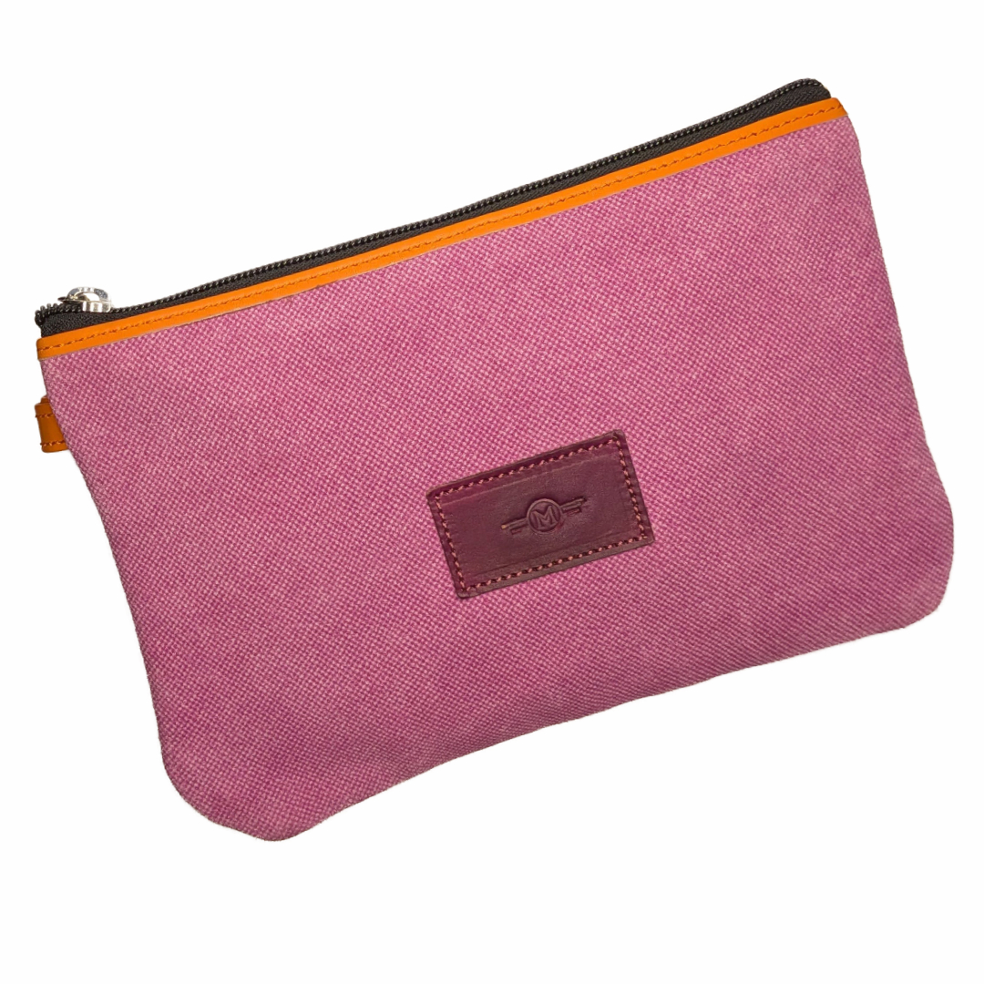 pink leather clutch made in spain marjofra 3 pink leather clutch made in spain marjofra 4