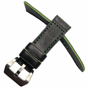 correa de reloj ocuri negro verde marjofra straps